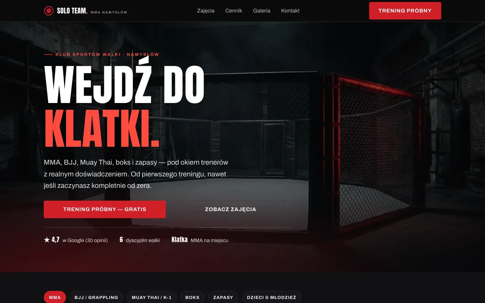 Solo Team MMA Namysłów